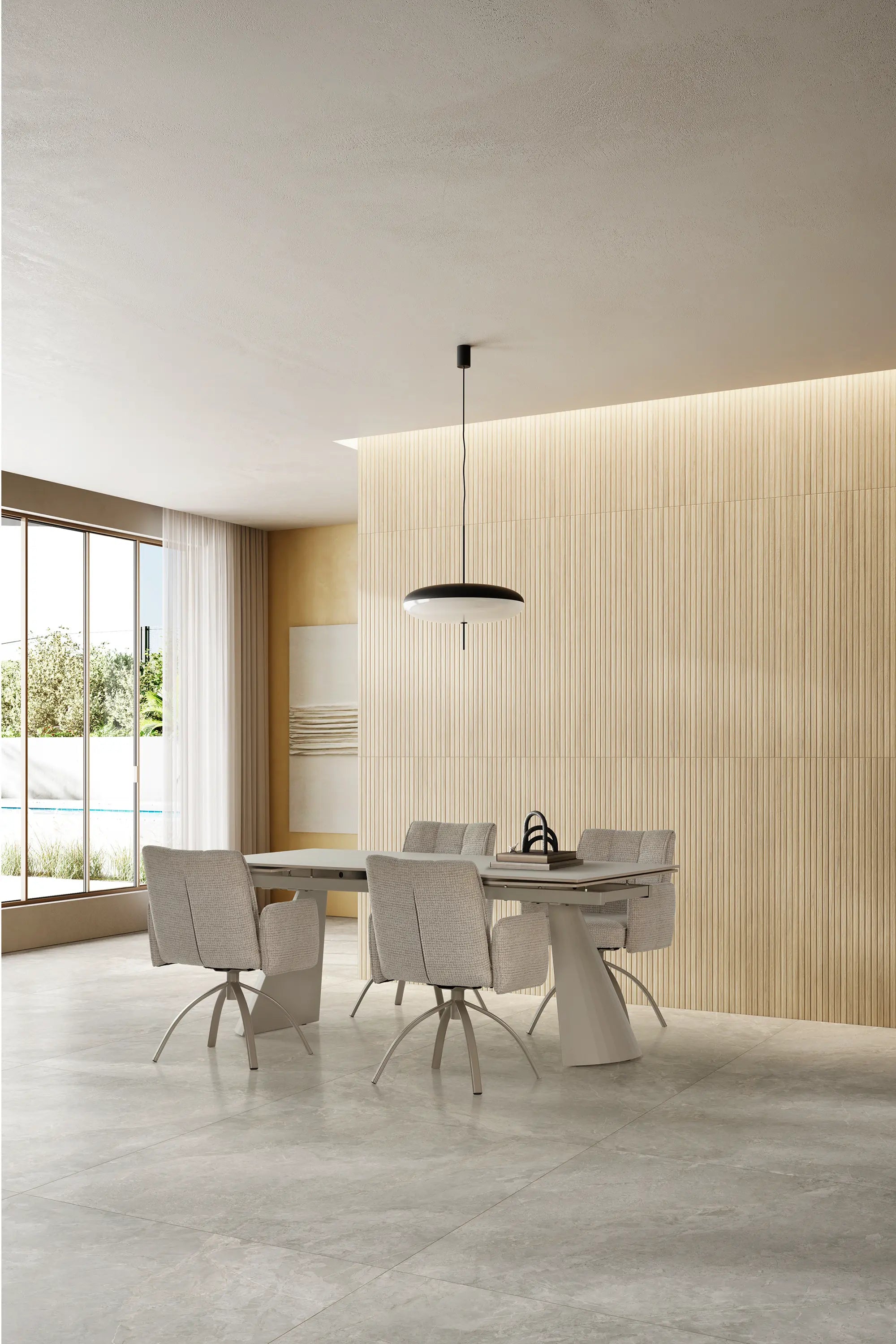 Mesa de Comedor Extensible Prisca 180/260 cm
