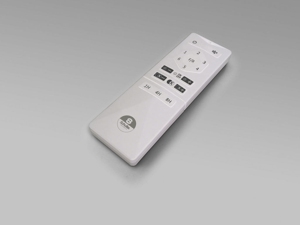 Ventilador de techo Enzo negro LED CCT dimable