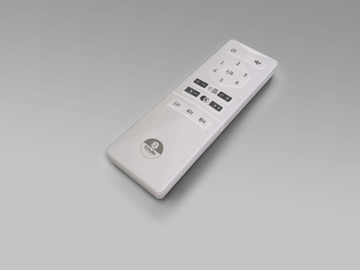 Ventilador de techo Enzo negro LED CCT dimable