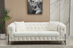 Sofá Chester Cindy 3 Plazas - Linen Blanco
