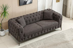 Sofá Chester Cindy 3 Plazas - Linen Centeno