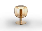 Lámpara de mesa Icon LED oro y ámbar