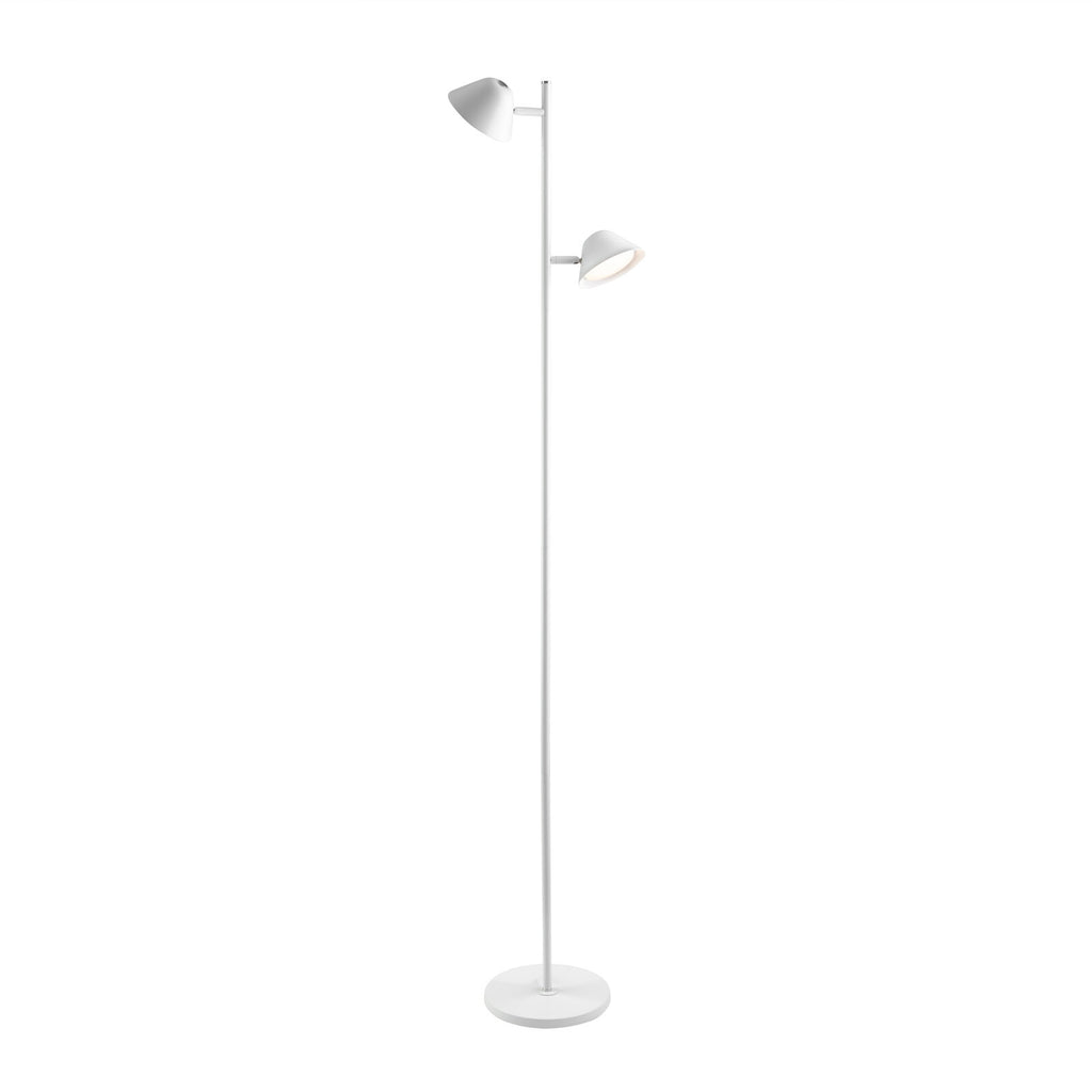 Lámpara de pie Taros 2 luces LED CCT blanco