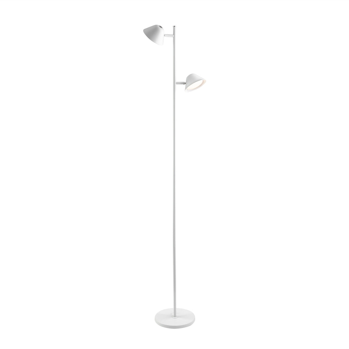 Lámpara de pie Taros 2 luces LED CCT blanco