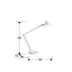 Lámpara de mesa Taros LED CCT - medidas
