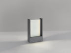 Baliza de exterior LED Matia gris oscuro 30 cm