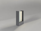 Baliza de exterior LED Matia gris oscuro 30 cm