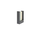 Baliza de exterior LED Matia gris oscuro 30 cm