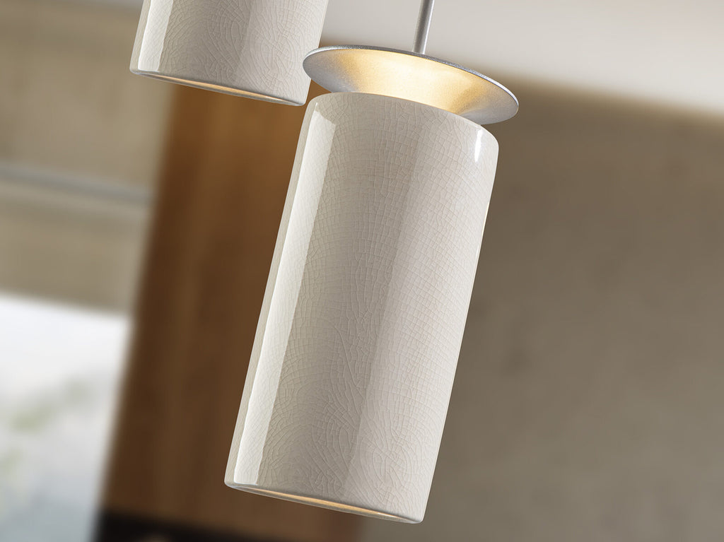 Lámpara de techo Alfara 3 luces crema