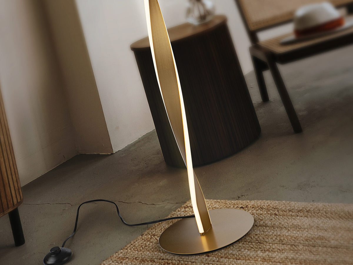 Lámpara de pie Twist LED