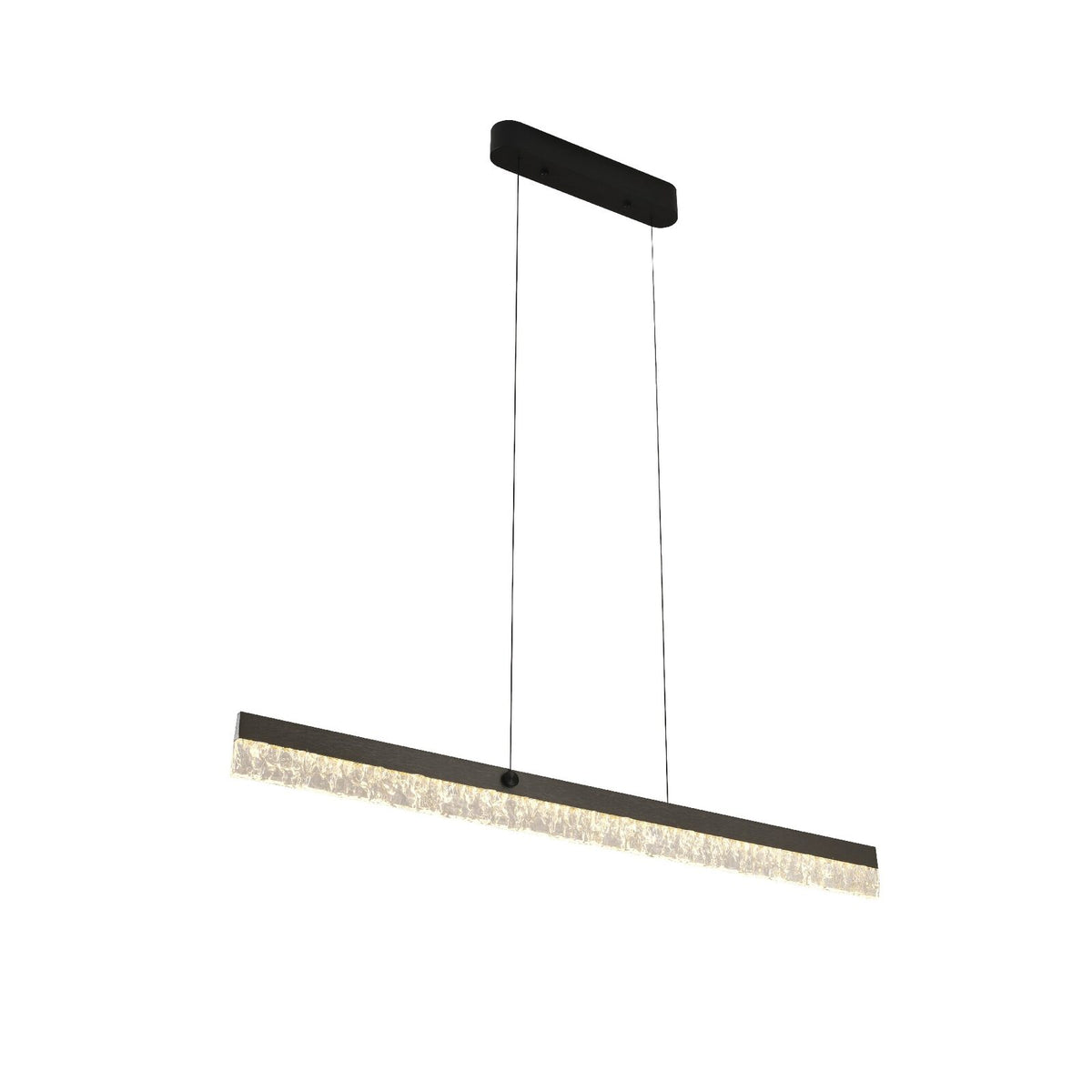 Lámpara de techo Ixias LED CCT gris y negro