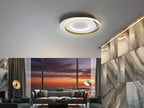 Plafón LED Limbos blanco y oro