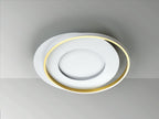Plafón LED Limbos blanco y oro