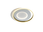 Plafón LED Limbos blanco y oro
