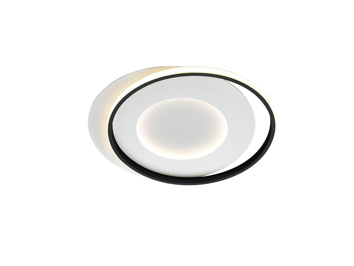 Plafón LED Limbos blanco y negro