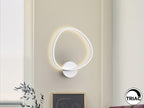 Aplique LED Opalis blanco mate