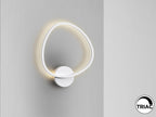 Aplique LED Opalis blanco mate