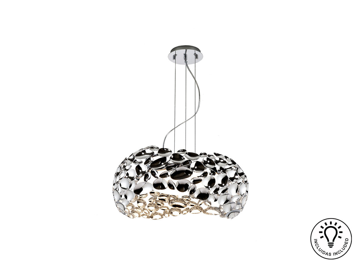 Lámpara de techo Narisa 5 luces Ø47