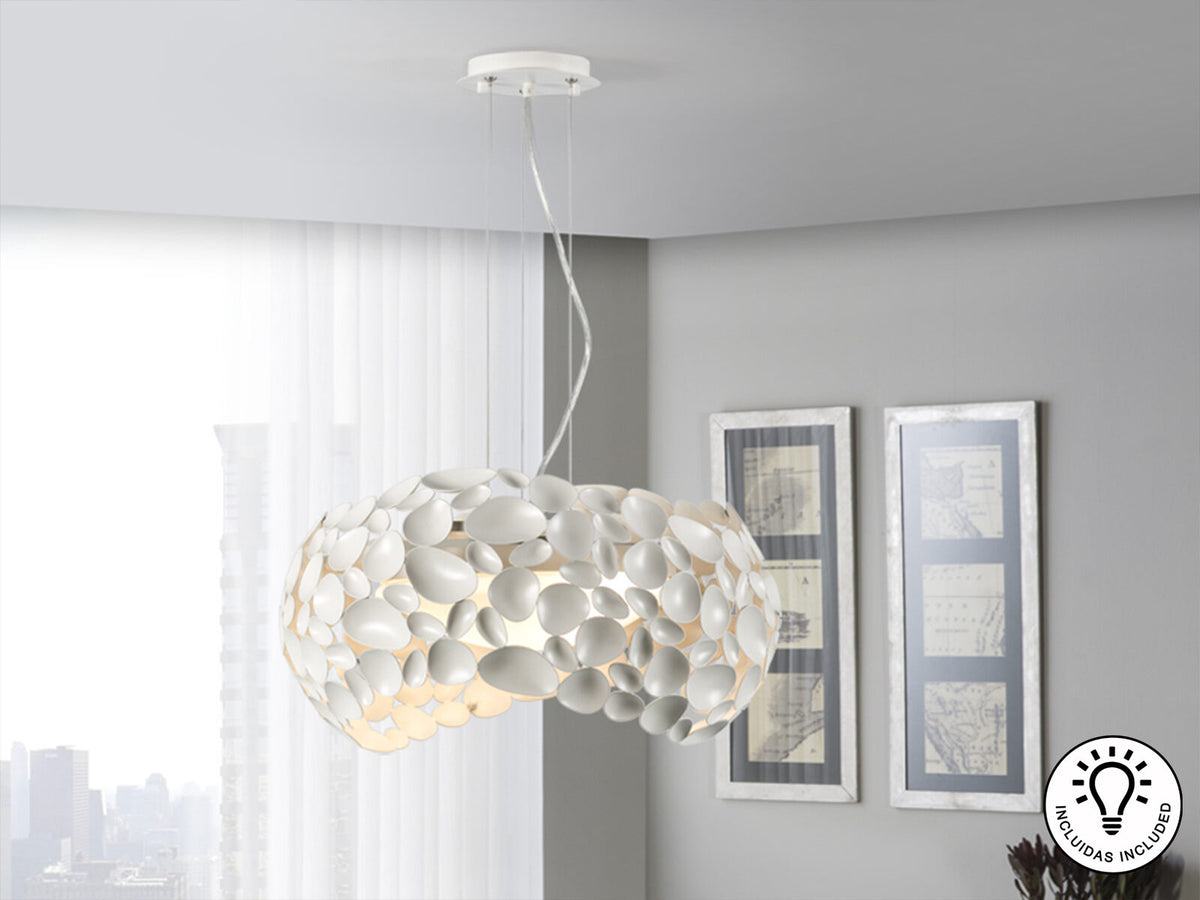 Lámpara de techo Narisa 5 luces Ø47