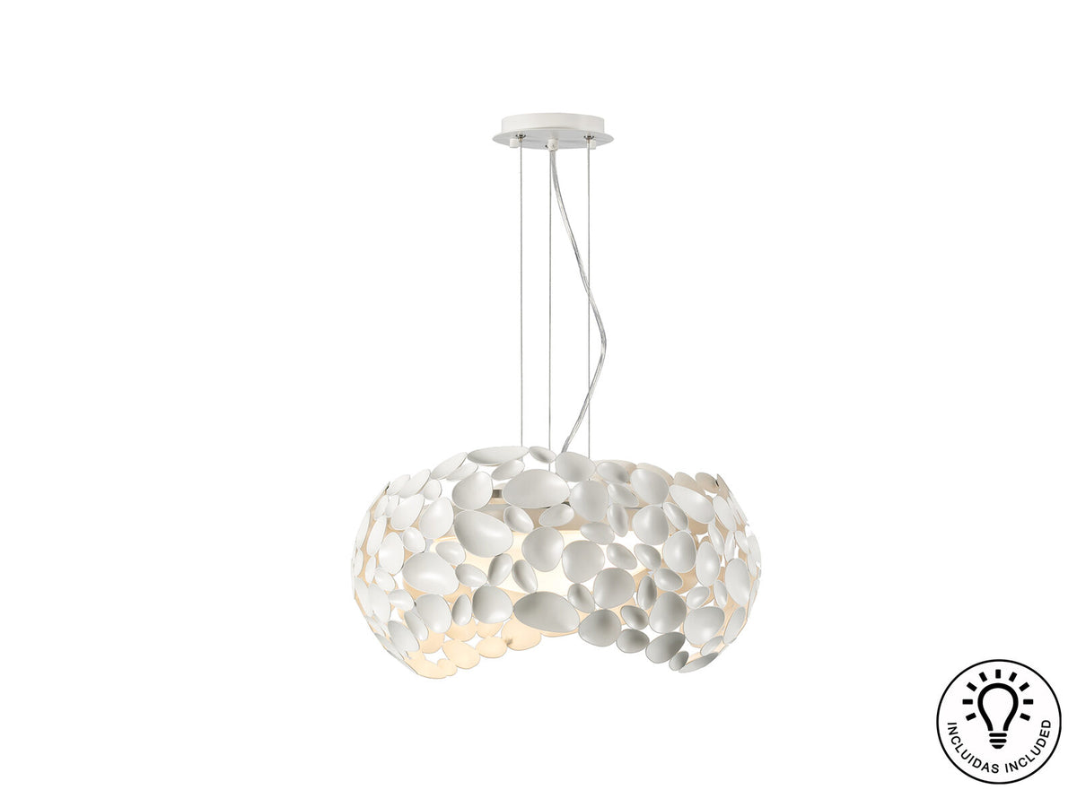 Lámpara de techo Narisa 5 luces Ø47