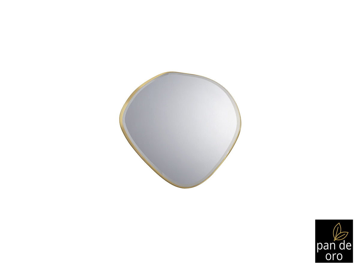 Espejo Mimo 80 × 80 pan de oro