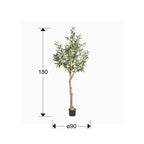 Árbol artificial Olivo 180 cm - medidas