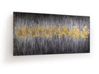 Cuadro pintado a mano Sendero 160 × 80 cm pan de oro
