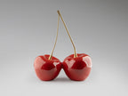 Figura decorativa Cerezas rojo