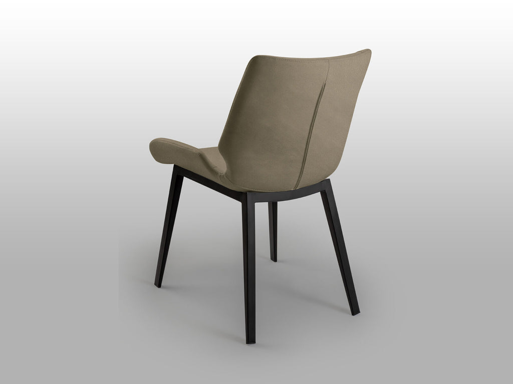 Silla Kiara negro y beige