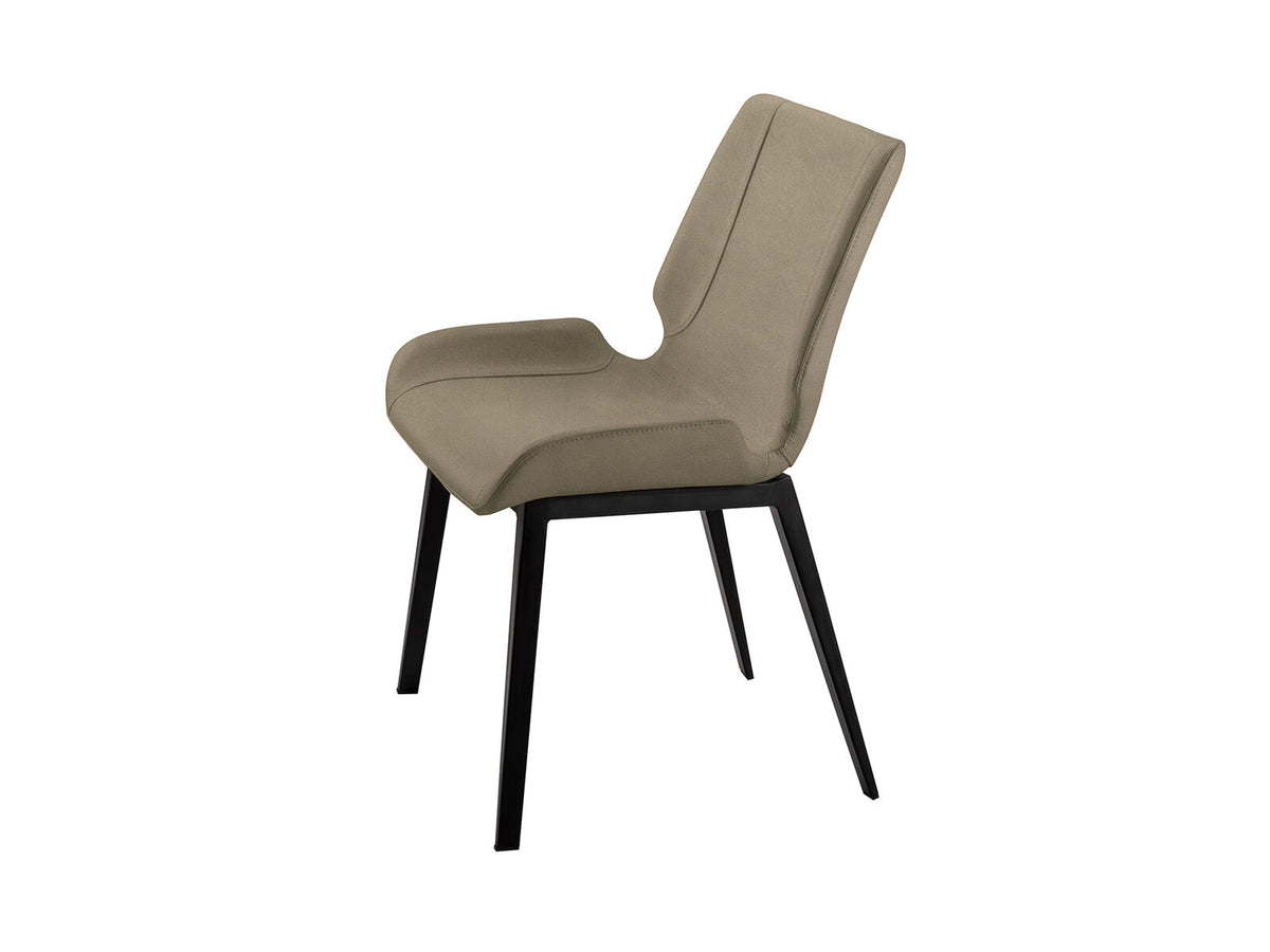 Silla Kiara negro y beige