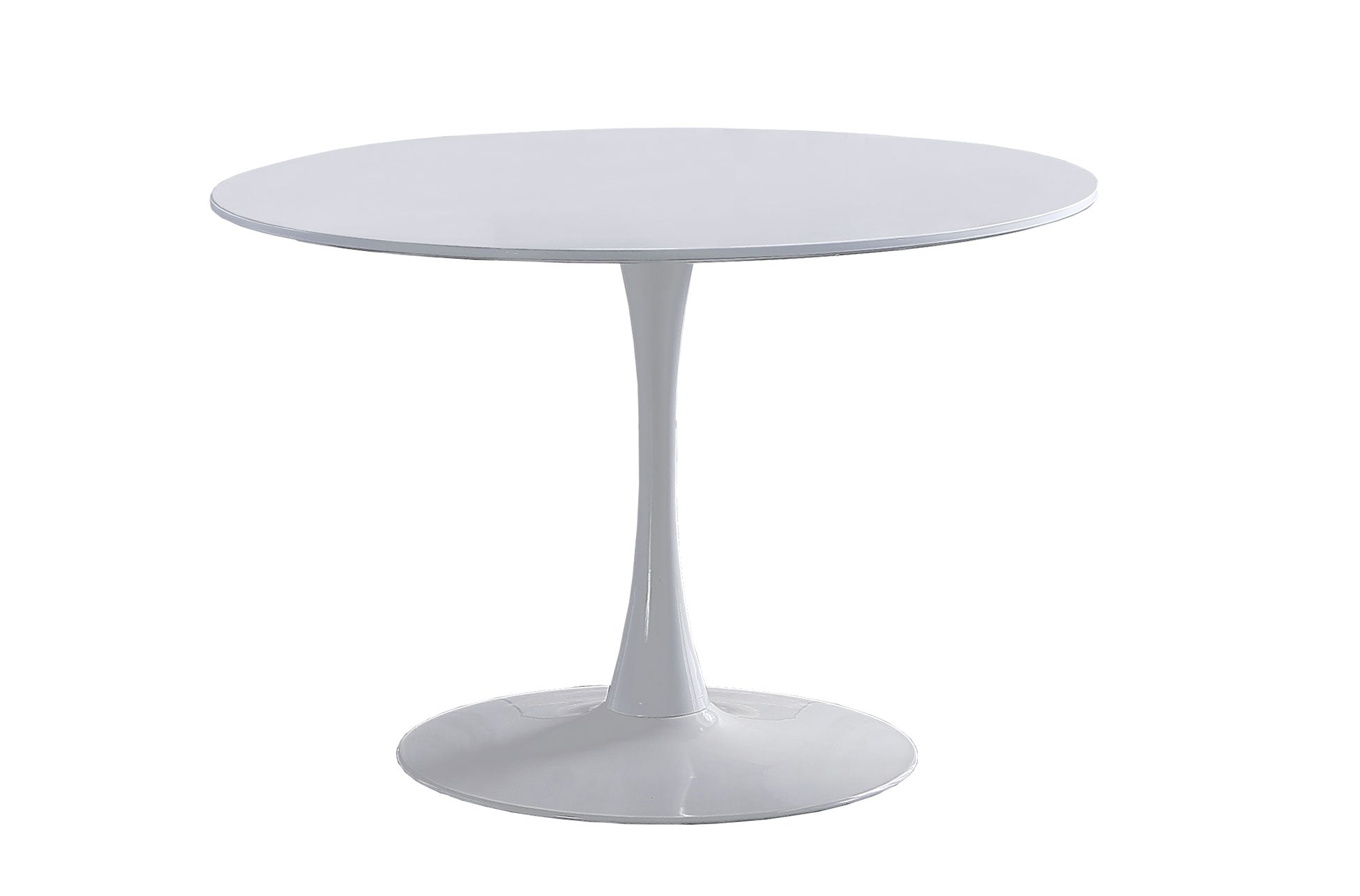 Mesa Comedor Redonda Gina 110 cm Blanco
