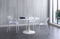 Mesa Comedor Redonda Gina 110 cm Blanco - imagen 2