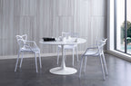 Mesa Comedor Redonda Gina 110 cm Blanco - imagen 2