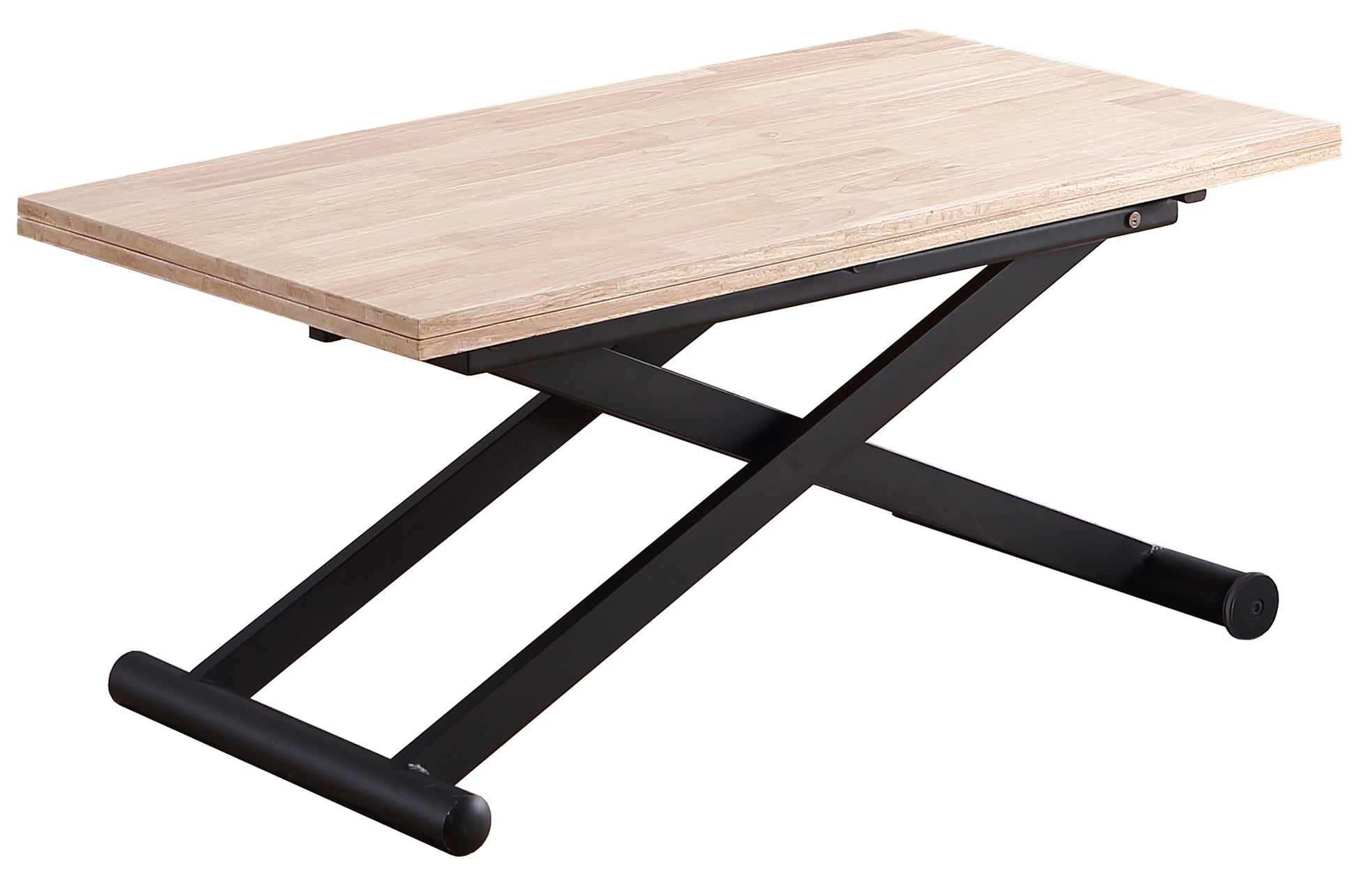 Mesa Centro Elevable y Extensible Natural 110x57 cm Roble / Nordish