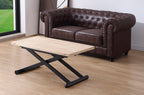 Mesa Centro Elevable y Extensible Natural 110x57 cm Roble / Nordish - imagen 2