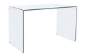 Mesa de Estudio Note 120x70 cm Cristal Transparente
