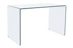 Mesa de Estudio Note 120x70 cm Cristal Transparente