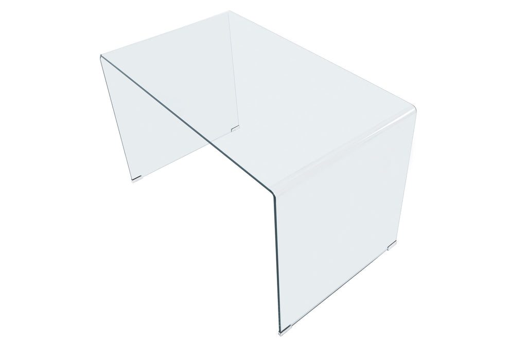 Mesa de Estudio Note 120x70 cm Cristal Transparente - imagen 3