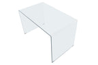 Mesa de Estudio Note 120x70 cm Cristal Transparente - imagen 3