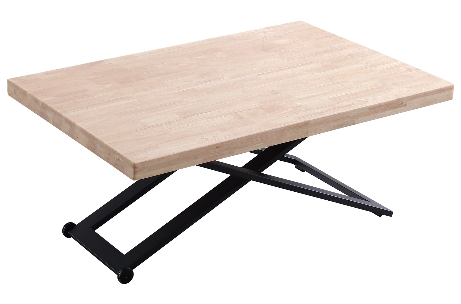 Mesa Centro Elevable Zoe 120x80 cm Roble