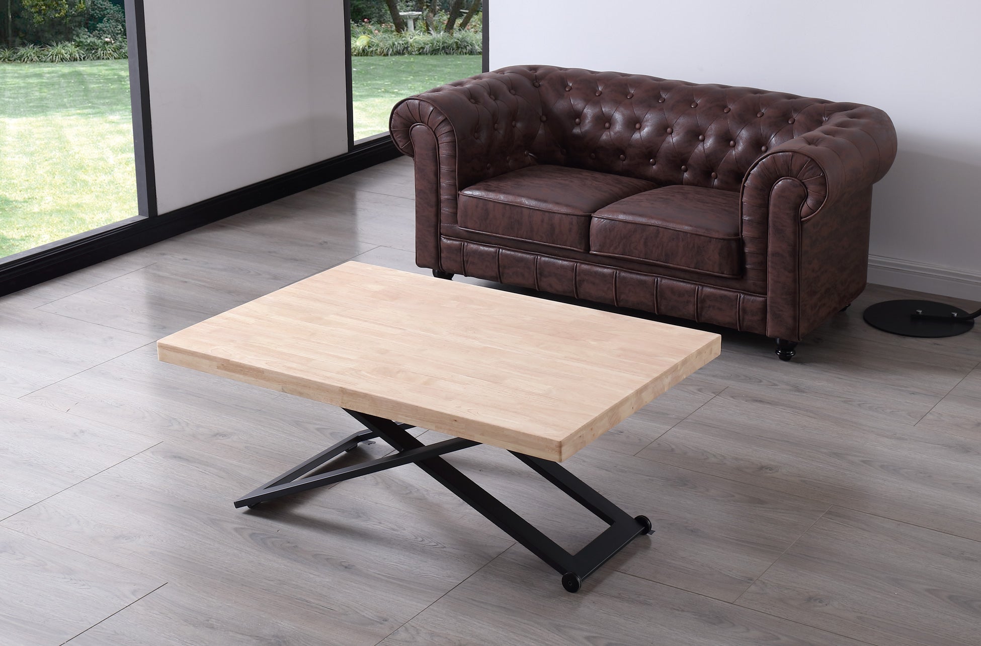 Mesa Centro Elevable Zoe 120x80 cm Roble - imagen 2