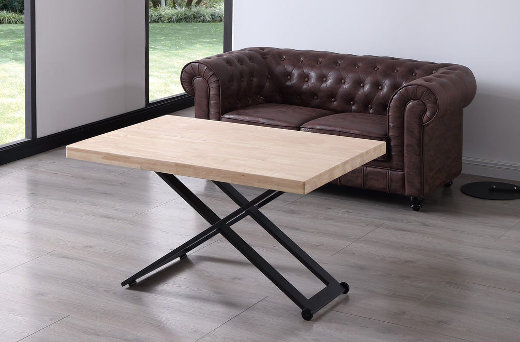 Mesa Centro Elevable Zoe 120x80 cm Roble - imagen 3