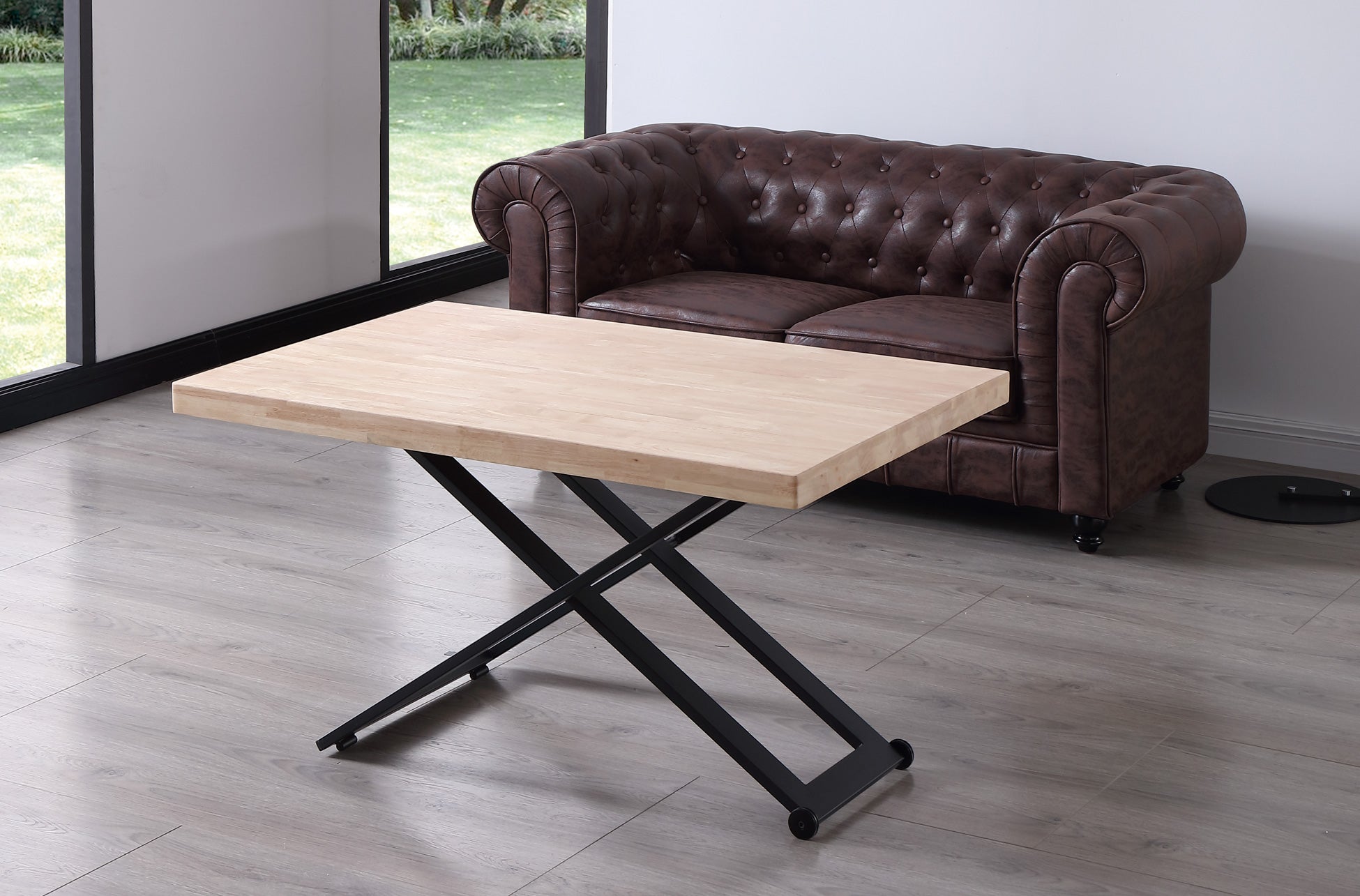Mesa Centro Elevable Zoe 120x80 cm Roble - imagen 3