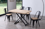 Mesa Centro Elevable Zoe 120x80 cm Roble - imagen 4