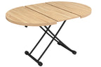 Mesa Centro Elevable y Extensible 100 - 140 cm Gaga Oak / Negro - imagen 5