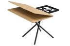 Mesa Centro Elevable y Extensible Katy 100x57 - 114 cm Oak / Negro - imagen 4