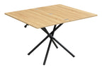 Mesa Centro Elevable y Extensible Katy 100x57 - 114 cm Oak / Negro - imagen 5