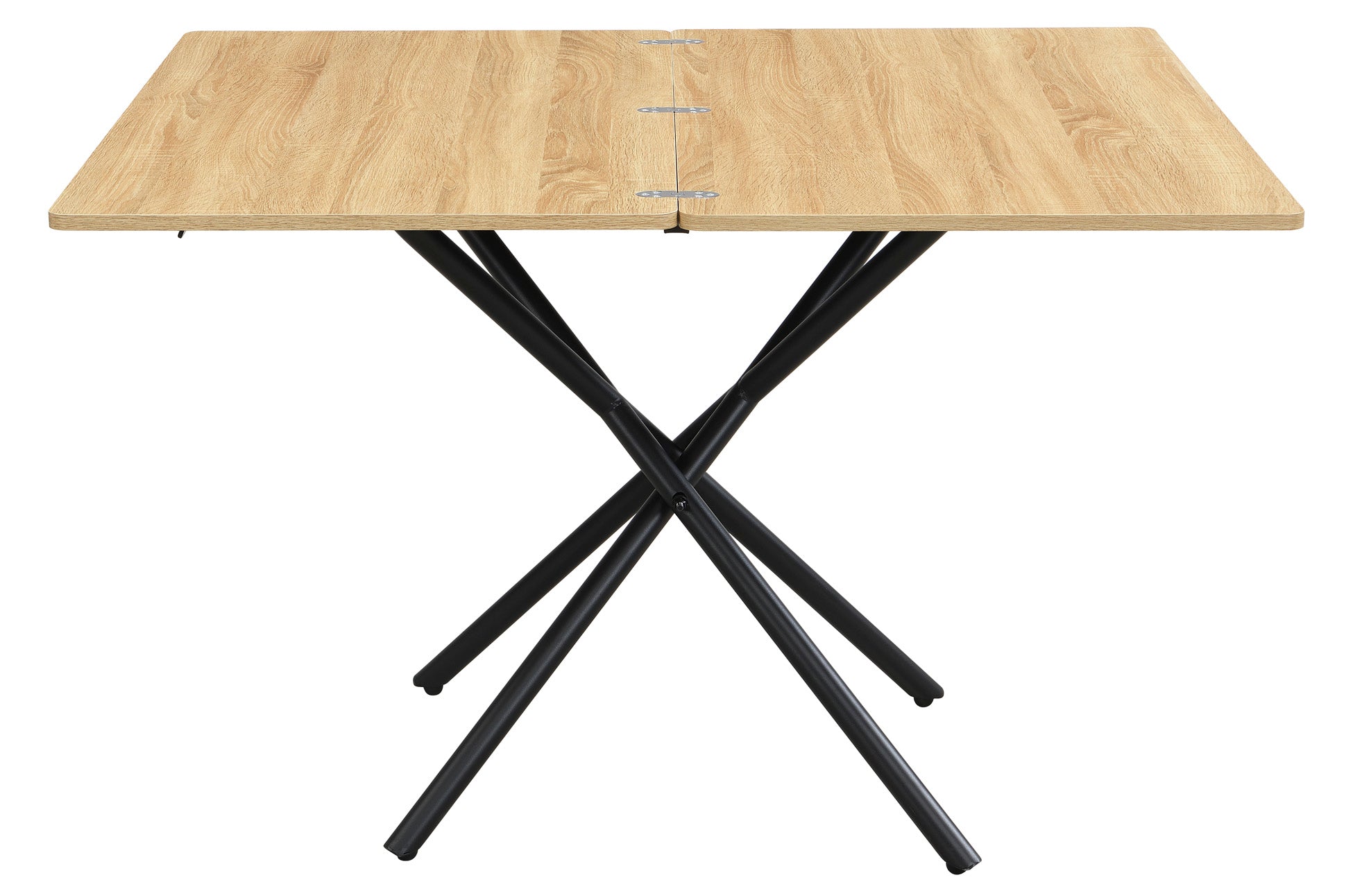 Mesa Centro Elevable y Extensible Katy 100x57 - 114 cm Oak / Negro - imagen 6