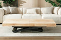 Mesa Elevable y Extensible Troya 160 - 200 - 240x90 cm - Nordish / Negro