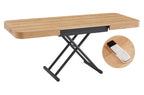 Mesa Centro Elevable y Extensible 120 - 160 - 200 cm con Elevacion Eléctrica Turin Oak - imagen 3